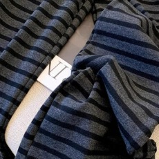 批发加绒/薄款原板做法立体腰头羊绒条纹阔腿裤秋冬新款高腰加绒