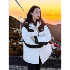 批发2025秋季三防冲锋<b class='q'>夹克</b>外套男美式户外防风情侣装连帽夹棉外套