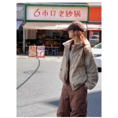 批发棉衣棉服女2025年新款冬季小个子派克服美式复古冬装外套棉袄