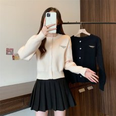 批发<b class='q'>短款</b>毛衣外套女秋冬女装2025新款针织衫小个子高级感上衣外搭<b class='q'>开衫</b>