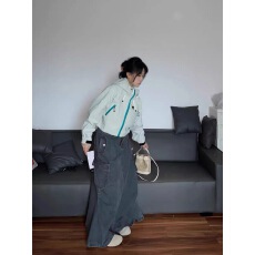 批发超好看冲锋衣女款2025新款春秋小个子<b class='q'>短</b>款防风高级感连帽夹克外套