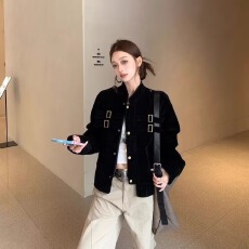 批发<b class='q'>秋</b>冬季高级感夹克男女韩版潮流上衣2025网红潮牌痞帅炸街外套