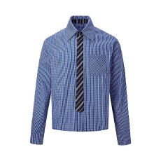 批发2026美式复古慵懒蓝<b class='q'>衬衫</b>男女春季潮牌宽松休闲长袖情侣<b class='q'>衬衣</b>外套