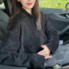 批发雪尼尔<b class='q'>长袖</b><b class='q'>t</b><b class='q'>恤</b><b class='q'>男</b>女款秋季小香风百搭基础打底衫大码宽松外套上衣