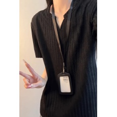 批发小香风鱼骨纹V领<b class='q'>短袖</b>T恤女男夏季美式复古慵懒风宽松百搭<b class='q'>情侣</b><b class='q'>半袖</b>