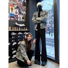 批发2025潮流潮牌宽松百搭休闲舒适<b class='q'>男</b>女情侣<b class='q'>西裤</b>美式高级感设计感