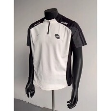 批发撞色拼接吸湿速干<b class='q'>长袖</b>打底衫<b class='q'>男</b>女春秋款户外运动上衣2026新款潮