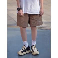 批发夏季日系复古沙滩<b class='q'>裤</b>男女情侣<b class='q'>糖果</b>色机能速干五分<b class='q'>裤</b>短<b class='q'>裤</b>