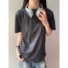 批发解构潮乐汇t恤男女夏季双肩线正肩短<b class='q'>袖</b>美式重磅空气棉<b class='q'>半截</b><b class='q'>袖</b>上衣