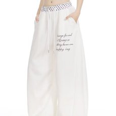 批发新款高质量字母刺绣cleanfit<b class='q'>裤子</b><b class='q'>男</b>女同款秋冬季宽松直筒休闲卫裤