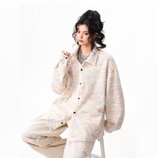 批发2026<b class='q'>冬</b>季高品质奶呼呼翻领宽松中长款羊毛外套女慵懒气质新款日系
