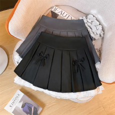 批发斜纹布+安全裤+蕾丝小众百褶裙JK制服裙子半身裙春夏季短裙秋冬季