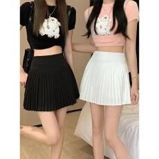 批发好质量+<b class='q'>安全</b><b class='q'>裤</b>+拉链小百褶裙JK制服裙子半身裙春夏季短<b class='q'>裤</b>裙秋冬季