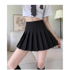 批发四面弹+安全裤+拉链新款百褶裙JK制服裙子半身裙春夏季短裙秋<b class='q'>冬</b>季