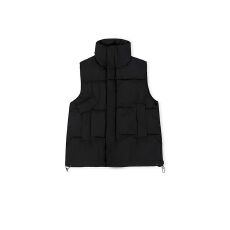 批发实拍网红马甲女2025秋冬季韩版小众羽绒棉服马夹<b class='q'>棉衣</b>外套现货款