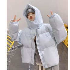 批发官图奶fufu可拆卸袖子羽绒棉服女冬设计感短款马甲面包服现货款