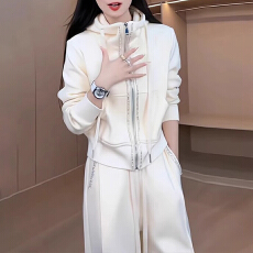 批发气质卫衣休闲运动套<b class='q'>装</b>女2025年新款春秋季高级感<b class='q'>时尚</b>阔腿<b class='q'>裤</b><b class='q'>两件套</b>