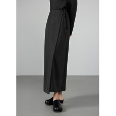 批发法式赫本高腰显瘦黑色半身裙