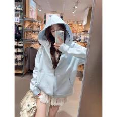 批发【云朵绒复合】薄款320g,厚款400g <b class='q'>甜美</b>蝴蝶结KT刺绣拉链外套女