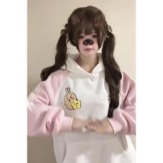 批发【云朵绒复合】薄款320g,厚款400g 卡通吉伊卡哇刺绣卫衣