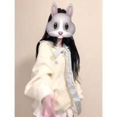 批发【云朵绒复合】薄款320g,厚款400g格子蝴蝶结绑带连帽卫衣<b class='q'>女</b>