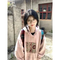 云朵绒复合薄款320g,厚款400g原版刺绣连帽外套卫衣