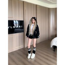 云朵绒复合薄款320g,厚款400g原版刺绣设计感小猫元素卫衣