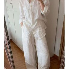 批发[黛琳芬]网图甜美长袖<b class='q'>女士</b>睡衣套装ins春秋季家居服pajamas320