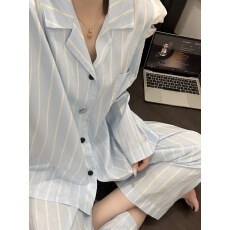 批发[黛琳芬]网图云朵棉甜美长袖<b class='q'>女士</b>睡衣套装春秋季家居服pajamas320