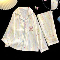 批发[黛琳芬]12码-XL码40款云朵棉卡通儿童<b class='q'>睡衣</b>印花男女童装家居服148