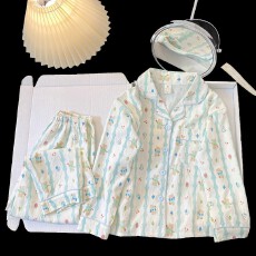 批发[黛琳芬]12码-XL码40款云朵棉卡通儿童<b class='q'>睡衣</b>印花男女童装家居服148