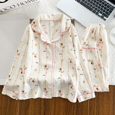 批发[黛琳芬]12码-XL码40款云朵棉卡通儿童<b class='q'>睡衣</b>印花男女童装家居服148