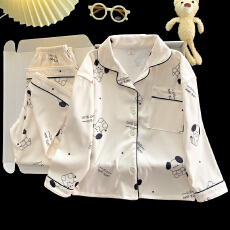 批发[黛琳芬]8码-L码德绒儿童<b class='q'>睡衣</b>秋冬保暖男女<b class='q'>童装</b>翻领印花家居服138