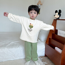 批发[黛琳芬]100码-160码海岛绒秋冬季加厚男<b class='q'>女</b><b class='q'>童</b><b class='q'>睡衣</b>儿童家居服140