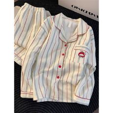 批发[黛琳芬]空气棉女士睡衣秋冬季韩系ins风少女<b class='q'>家居服</b>pajamas377