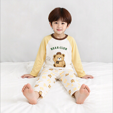 批发[黛琳芬]100-160码A类纯棉儿<b class='q'>童</b>睡衣套头卡通春秋男女<b class='q'>童</b><b class='q'>家居服</b><b class='q'>17</b>4