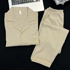 批发[黛琳芬]5色云朵棉绣花长袖<b class='q'>男士</b><b class='q'>睡衣</b>套装家居服家居服pajamas398