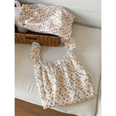 批发[黛琳芬]<b class='q'>纯棉</b>棉纱吊带短裤睡衣女春夏韩系印花<b class='q'>家居服</b>pajamas398