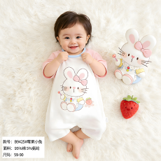 批发[黛琳芬]59码-90码A类5款哈衣<b class='q'>纯棉</b>连体儿童<b class='q'>睡衣</b>新生儿居服208