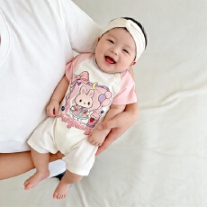 批发[黛琳芬]59-90码A类9款哈衣<b class='q'>纯棉</b>连体儿童<b class='q'>睡衣</b>夏季新生儿居服209