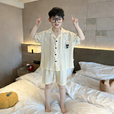 批发[黛琳芬]云朵棉儿童睡衣卡通夏天中大童12码-XL男女童家居服216