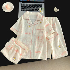 批发黛琳芬云朵棉三件套儿童<b class='q'>睡衣</b>卡通小中大童10码-XXL<b class='q'>女童</b>家居<b class='q'>服</b>