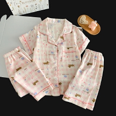 批发黛琳芬云朵棉三件套儿童<b class='q'>睡衣</b>卡通小中大童8码-L男<b class='q'>女童</b>家居<b class='q'>服</b>227