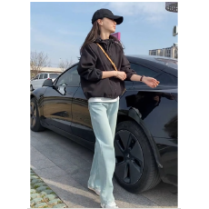 批发韩系连帽透气防晒外套女2025<b class='q'>夏</b>季新款超好看休闲运动冲锋夹克上衣