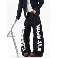 批发美式<b class='q'>运动</b><b class='q'>长裤</b><b class='q'>男</b>士春秋季宽松健身健美跑步训练裤棉阔腿休闲裤子潮