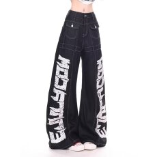 批发美式<b class='q'>运动</b><b class='q'>长裤</b><b class='q'>男</b>士春秋季宽松健身健美跑步训练裤棉阔腿休闲裤子潮