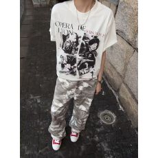 批发源头直播质量 21支230克精梳紧密100棉 后包领<b class='q'>t</b><b class='q'>恤</b>】<b class='q'>欧美</b>人像印花