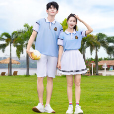 批发中学生运动会校服套装学院风小学初中高中生毕业班服夏季服装批发