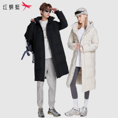 批发冬季新款双轨巡航保暖面包长款羽绒服