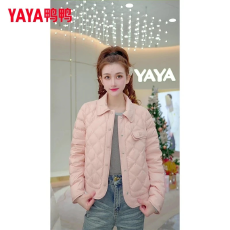 批发轻薄羽绒服女秋冬新款短款小个子时尚百搭薄款衬衫<b class='q'>外套</b>